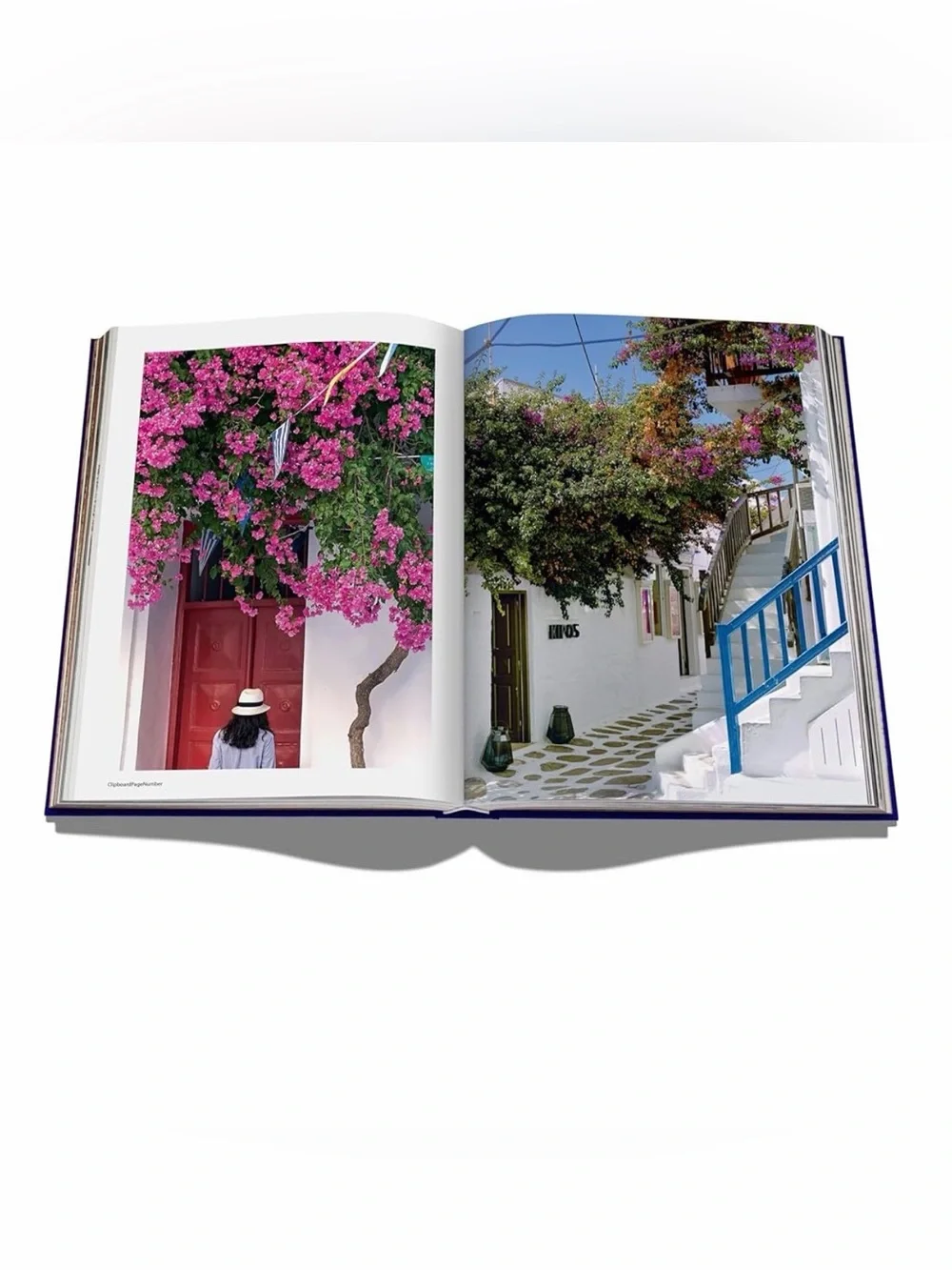 Assouline Mykonos Muse Coffee Table Book
